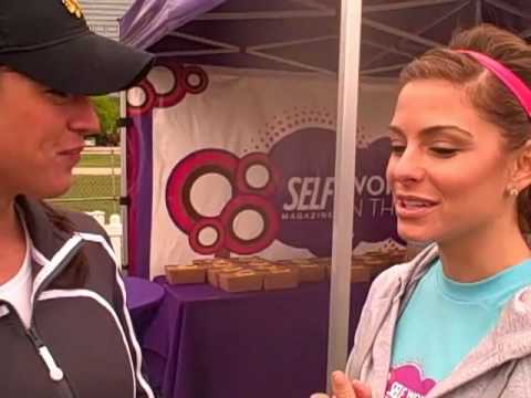 Maria Menounos at Chicago's Self Workout in the Park