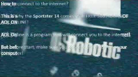 If "The old TV" made an ad about USRobotics Sportster 14