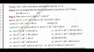 Mathematical induction, Ch-7, Example:6.