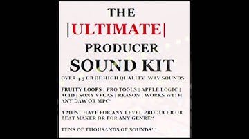 30,000+ PRODUCER SOUNDS SAMPLES MPC drums 6.5+GB! REASON LOGIC FRUITY OVER 100 KITS!!