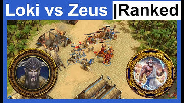 Loki vs Zeus | 1v1 Ranked | Age of Mythology Retold