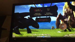 How To Train Your Dragon 2010 2014 Reprint Dvd Menu Walkthrough