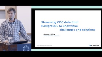 Streaming CDC data from PostgreSQL to Snowflake, challenges and solutions
