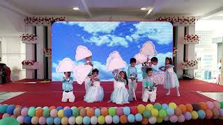 Senior KG Dance | Liztoz (Sky Theme) | Preschool | | CheranmaNagar | | 11th Annual Day 2023 |