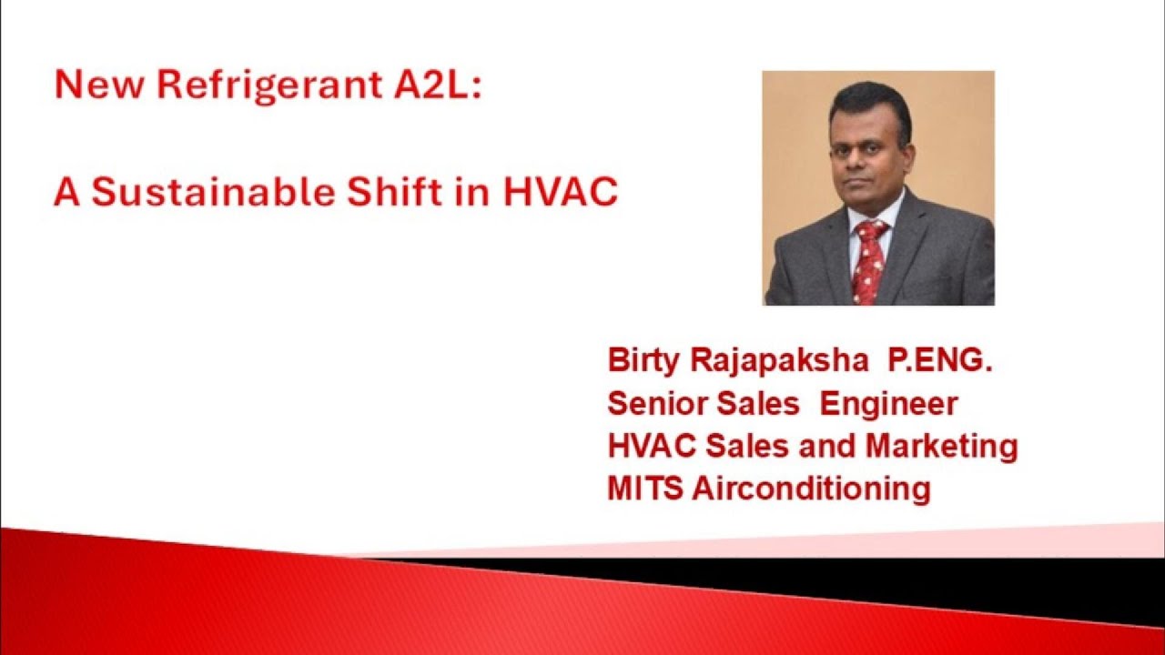New a2l refrigerant - YouTube