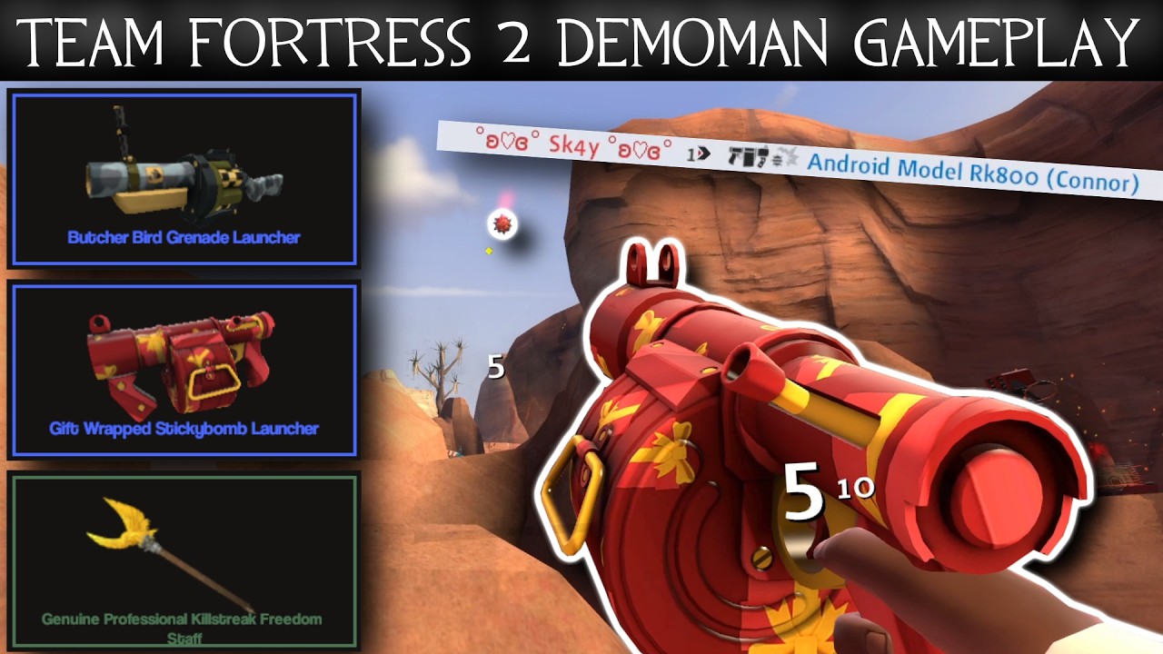 Demoman With Luck Goes Hard!