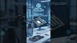 ⚡ Computer Basics Explained in 25 Seconds | AI, Hardware, Software, Internet &amp; Virus