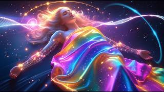 174Hz + 285Hz + 528Hz + 963Hz | Celestial Healing Sleep: Cell Renewal, Inner Calm, Peaceful Night