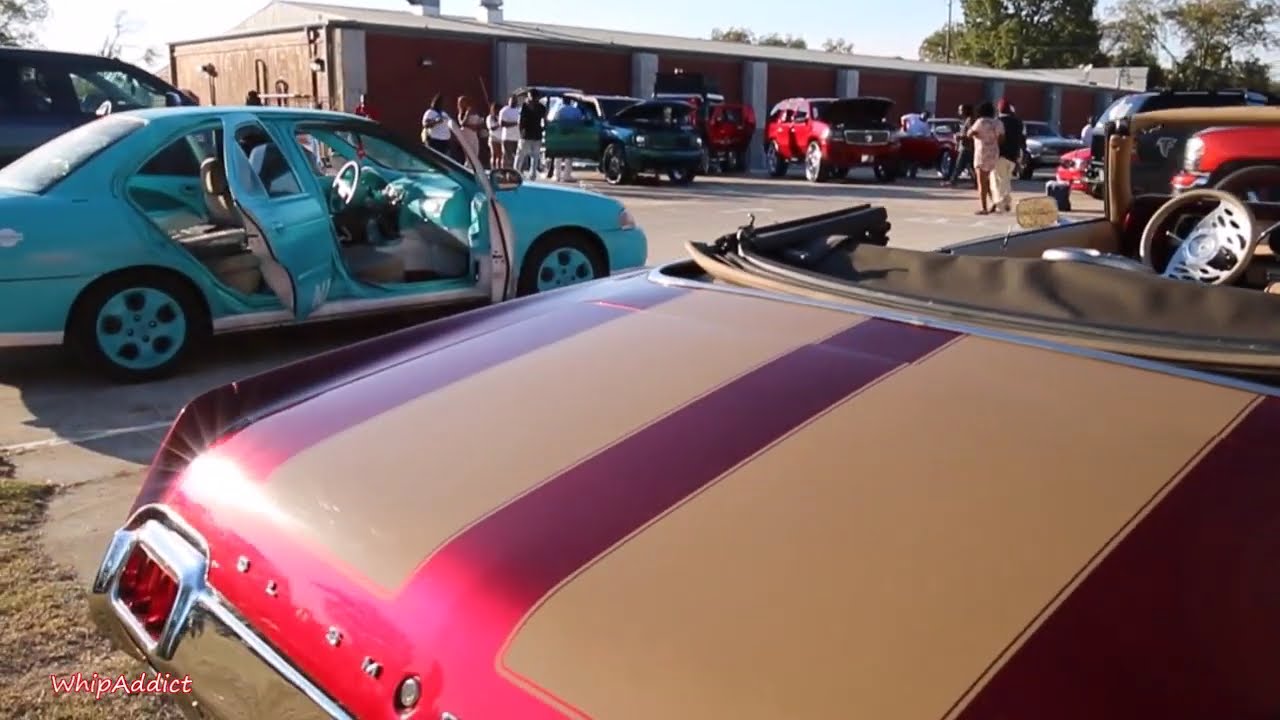 WhipAddict: Kandy Red 71' Oldsmobile Cutlass Convertible on Forgiato Tello 24s, Custom Interior