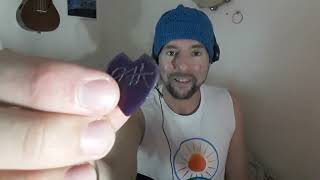 Kirk Hammett Jim Dunlop Jazz 3 III Metallica Guitar Pick Review (for Artificial Harmonics)