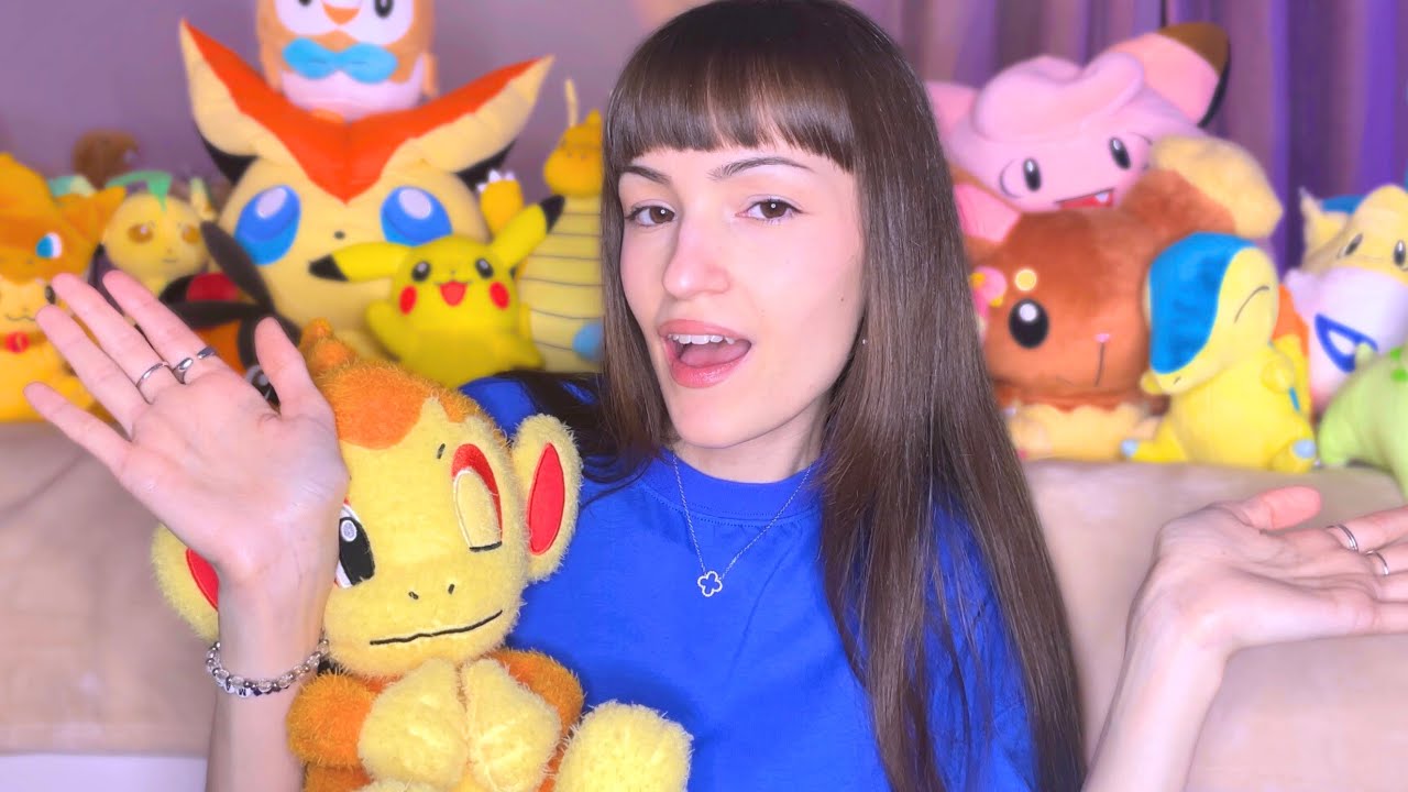 La mia collezione di peluche Pokémon (finalmente!) - ASMR