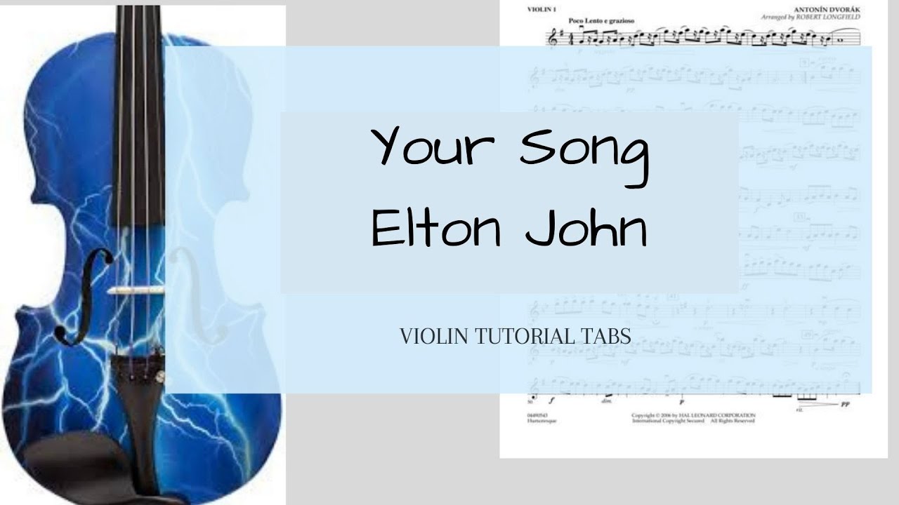 Your Song -  Elton John
