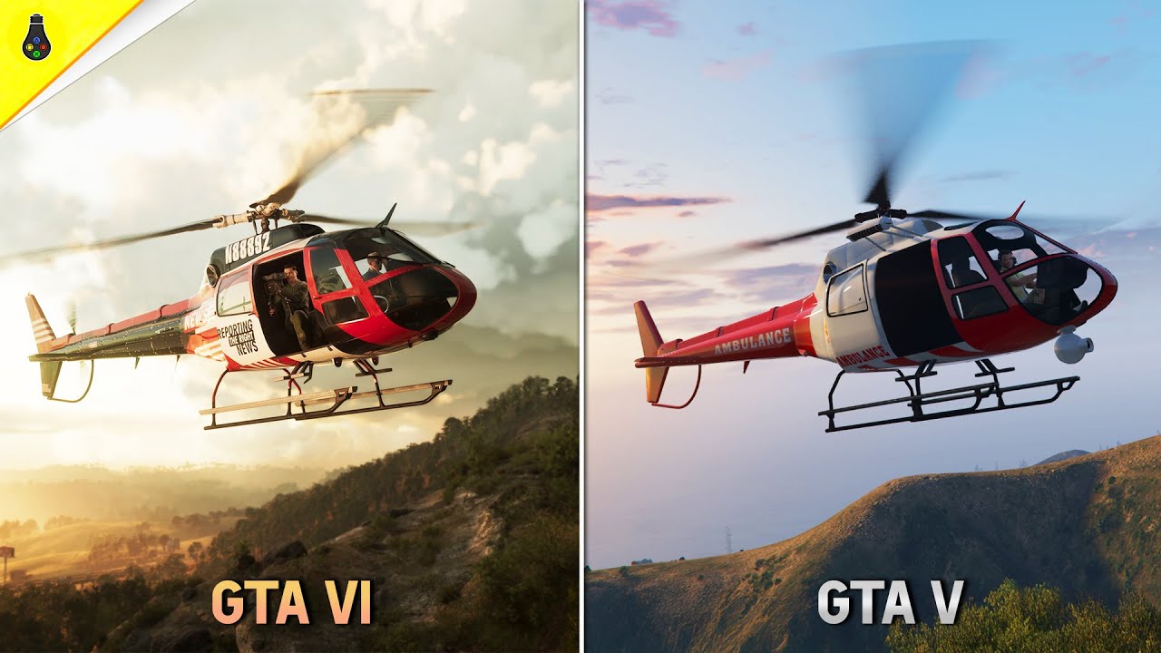 GTA 6 против GTA 5 – Сравнение деталей и физики (Часть 2)