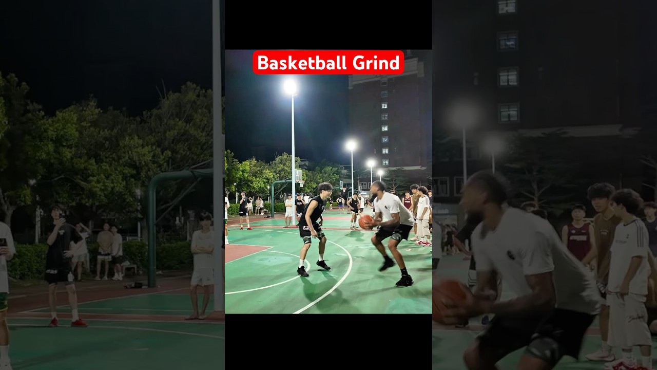 Breaking the Defense! 🧱🏀 Training Hard on the Court! 