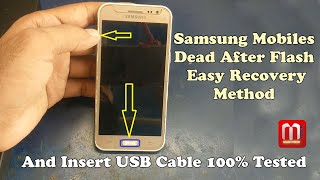 Samsung Dead After Flash Dead Boot Repair Ufi Box | Galaxy J2 Dead Solution