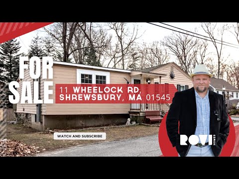 11 Wheelock Road, Shrewsbury, MA home video tour