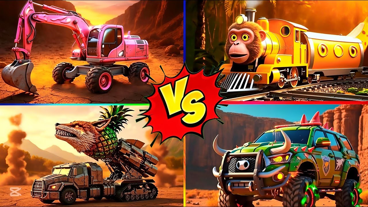 ИТАЛЬЯНСКИЙ BRAINROT Фламингулли Личоли 🆚Макакини Бананини 🆚 Фоксита Ананасита 🆚БуффалоКактусуффало