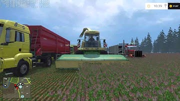 High Speed Chopping Luzerne with the Krone Big X 1100 and X Disc on the RDAllen Multiplayer Server