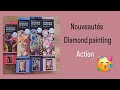 Nouveauts diamond painting action et papeterie 