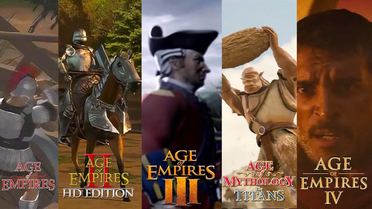 Age of Empires Intro EVOLUTION [1997-2021] - YouTube