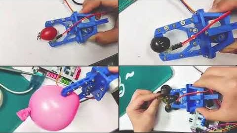 Force feedback gripper demo