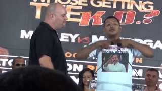 Shane Mosley vs. Ricardo Mayorga II Press Conference - Mayorga's Usual Antics