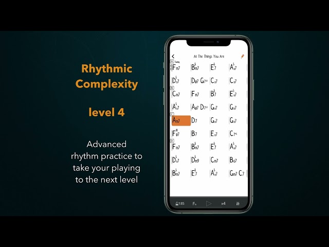 Rhythmic Complexity Level 4 Jam Session Mode - Genius Jamtracks for iOS