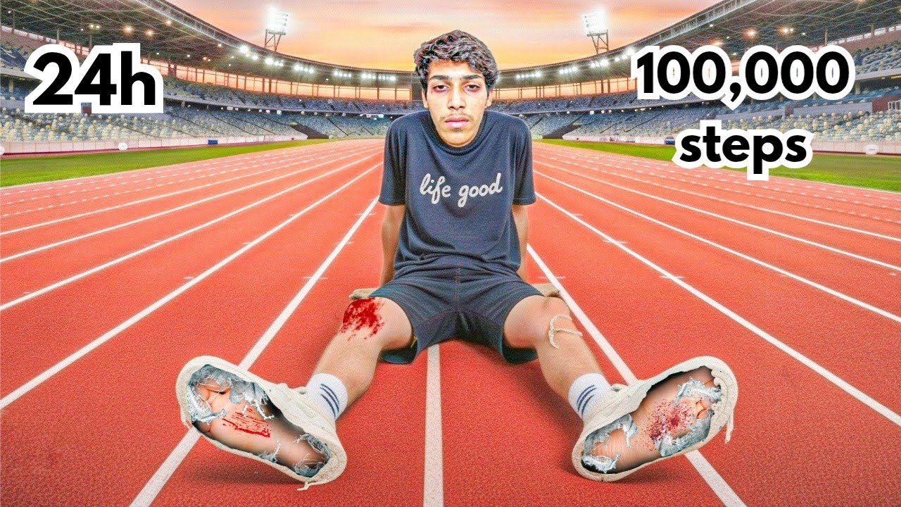 I Tried Walking 100,000 Steps in 24 hours
