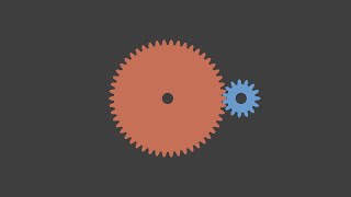 spur gear animation