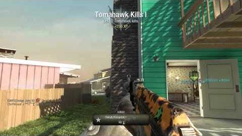 Tomahawk spawn kill across map Nuketown Hardcore S&D