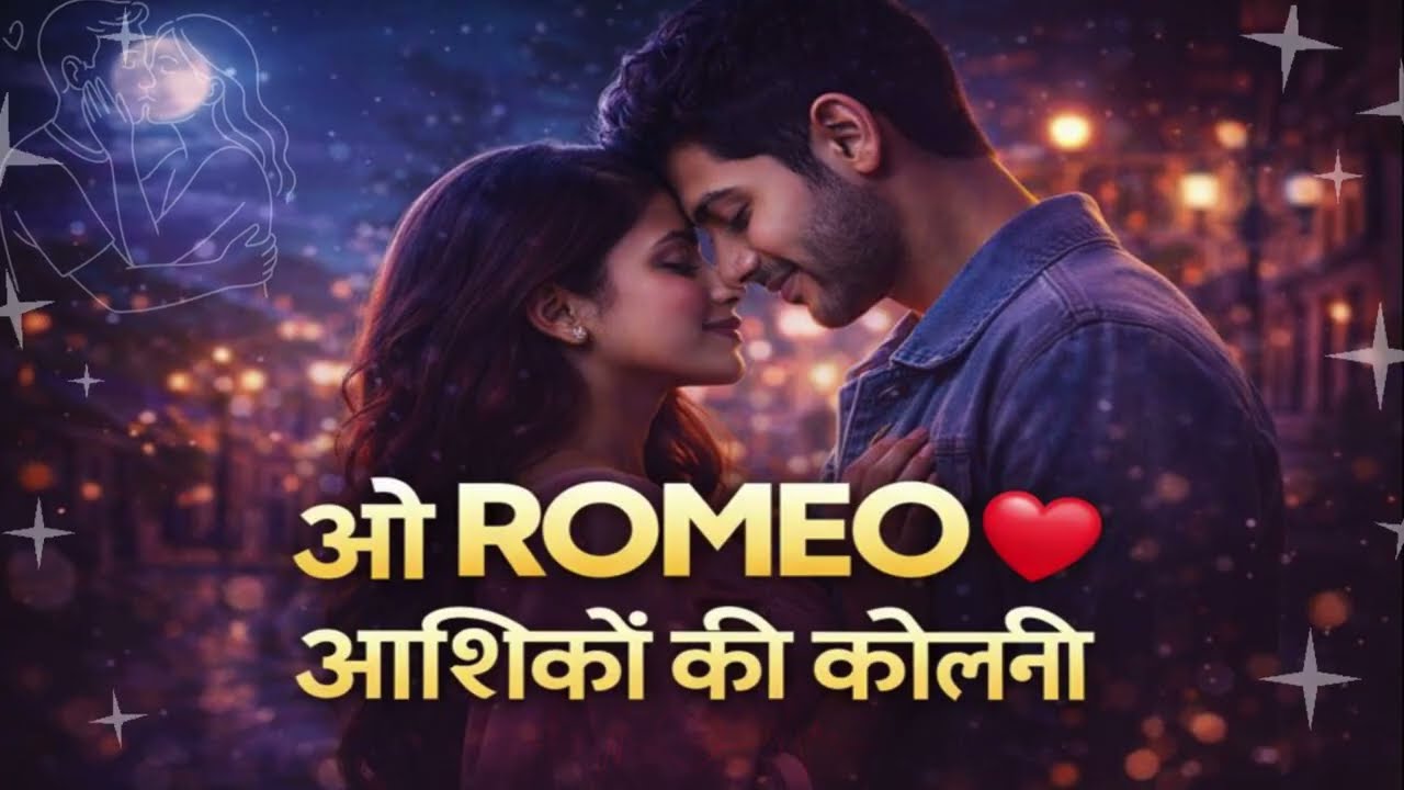 O Romeo ❤️ | आशिकों की कॉलोनी | Midnight Love Story | Romantic Movie Song | AB CINEMA 