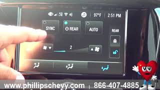 Phillips Chevrolet - 2018 Chevy Traverse– Rear Climate - Chicago New Car Dealership