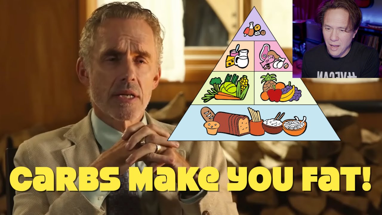 Jordan Peterson Debunks Veganism & Food Pyramid Vegan Cafeteria