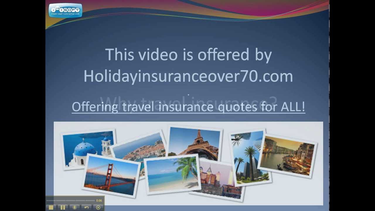 Holiday & Travel Insurance Over 70 YouTube