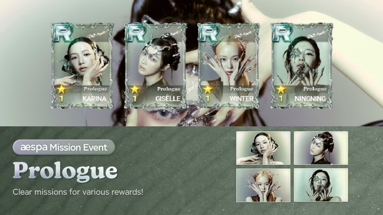 Superstar SMTOWN: Collecting aespa’s new LE and Wallpaper - Prologue
