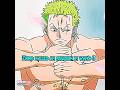 Zoro Assasinate Killer 🔥