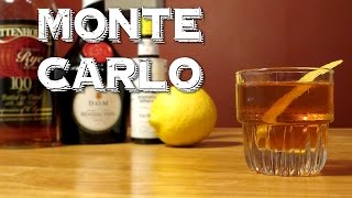 Monte Carlo - a Vintage Cocktail with Rye Whiskey & Benedictine (Similar to a Manhattan)