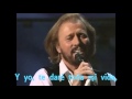 WORDS - BEE GEES - SUBTITULADO ESPAÑOL - LETRA - LYRICS -