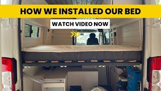 Van Build | Bed Installation