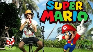 Video thumbnail of "Super Mario Theme (Ukulele & Melodica Cover)"