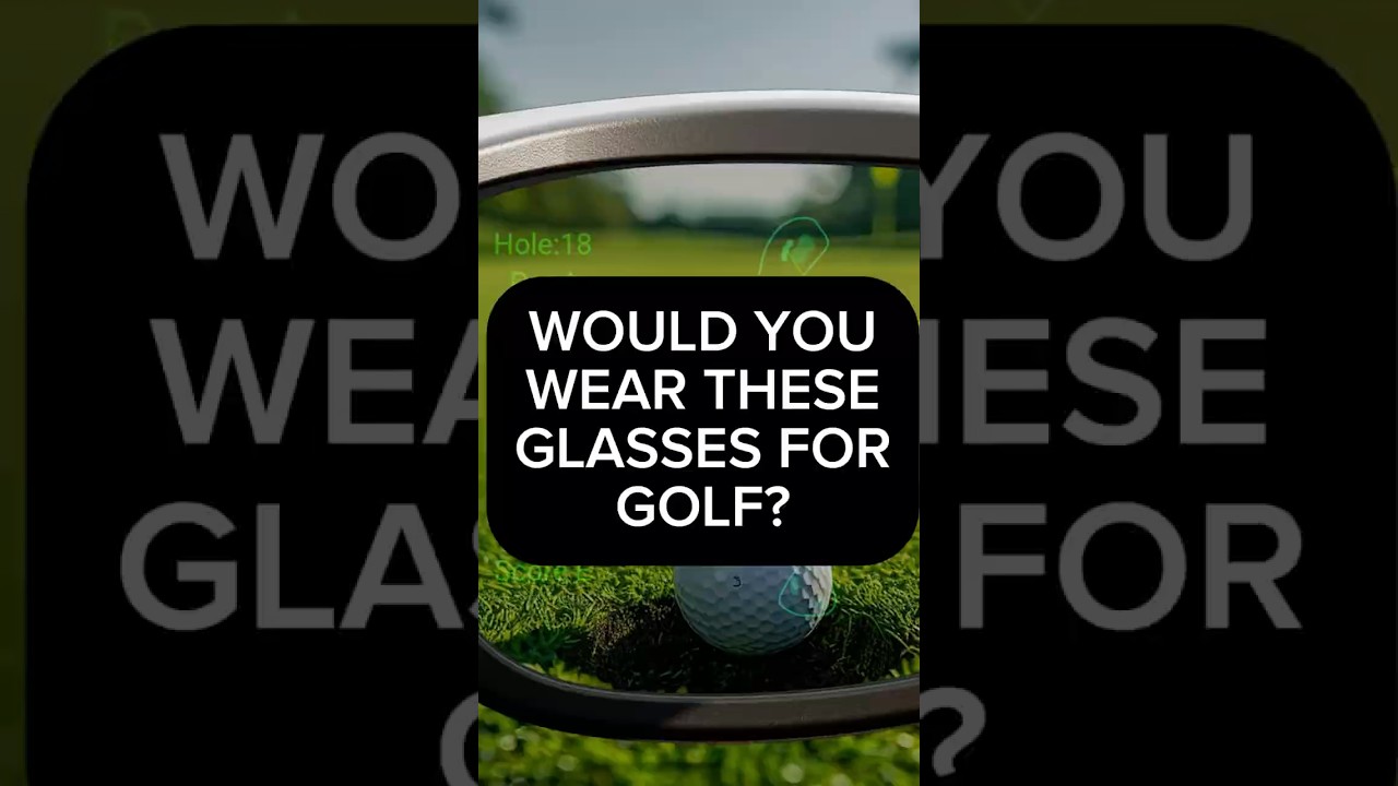 Очки дополненной реальности для гольфа?