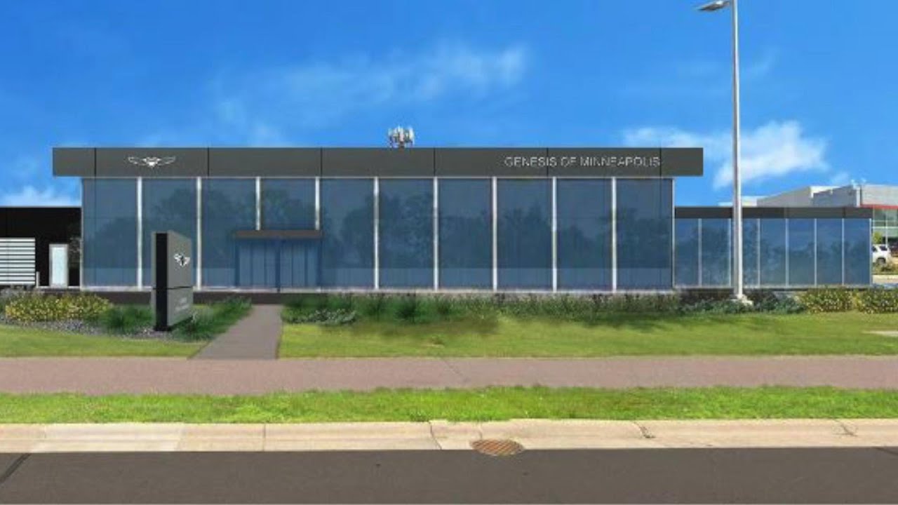 Golden Valley Receives Plans for New Genesis Auto Dealership YouTube