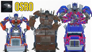 Osro - Versions of Optimus Prime  (2007-2014)
