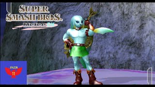 ZORA LINK MAKES A SPLASH! Super Smash Bros. Melee mod Classic mode (w/Zora Link)