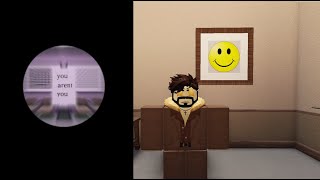 youarentyou.png badge tutorial | the waiting room | ROBLOX