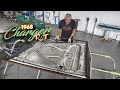 68 dodge charger rt  part 12  hood fabrication