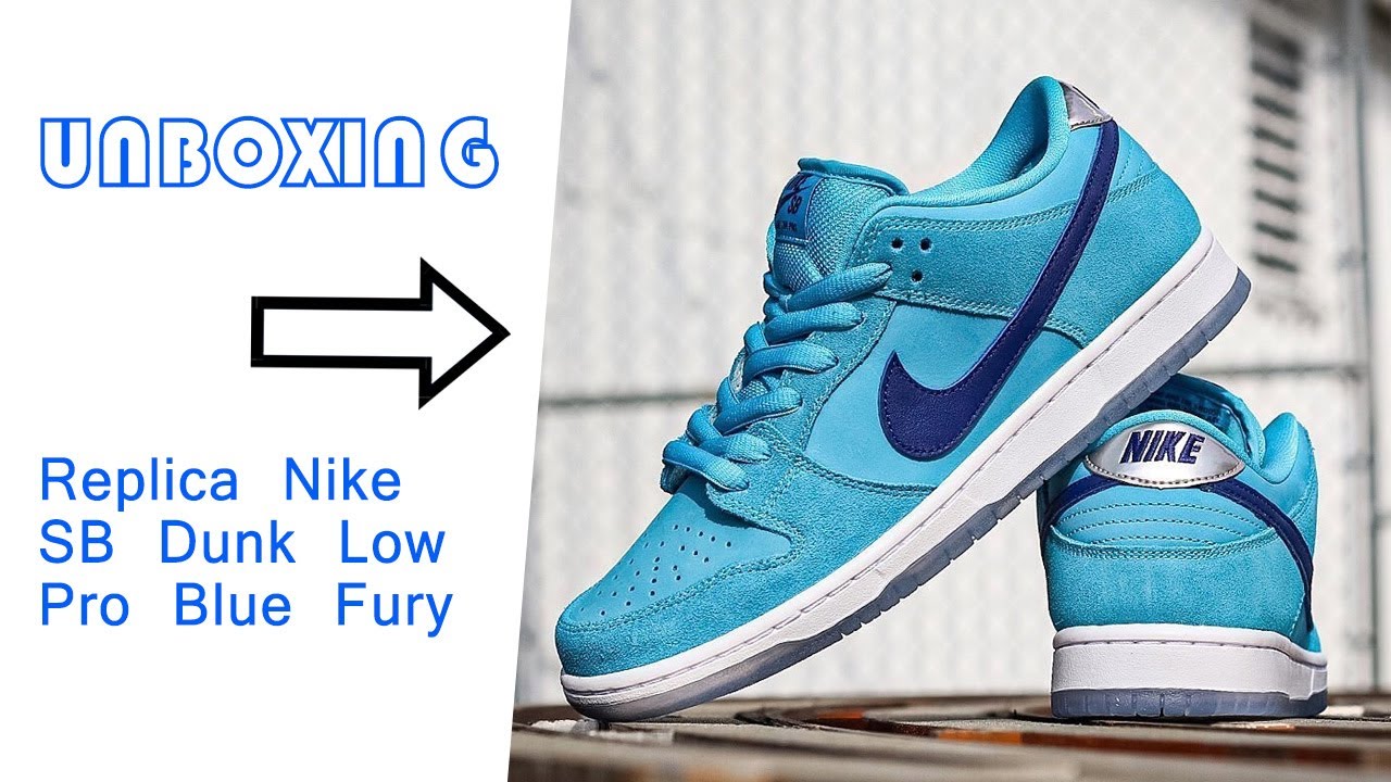 Nike Dunk SB Low “Blue Fury” Review From Onebyonemall