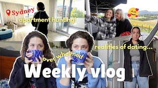 a week in Sydney! apartment hunting, sister chats, big updates...