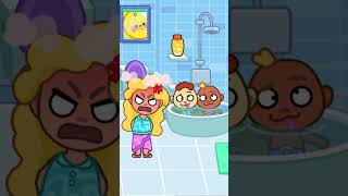 Talking Tom World Fart In Bathtub