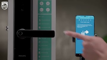 How To Connect The Door Lock to App (WIFI) - Philips DDL603E 5HWS